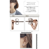 スタッドピアス チタン製ポスト 低アレルギー | アクセサリーショップPIENA | 詳細画像3 