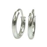 シルバー925フープピアス 10mm リングピアス | アクセサリーショップPIENA | 詳細画像1 