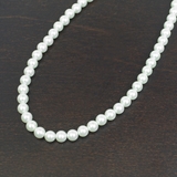 ガラスパール連ネックレス 直径６ミリor７ミリ 真珠 | アクセサリーショップPIENA | 詳細画像1 