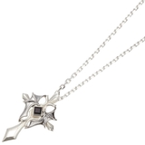 メンズネックレス  シルバーアクセサリー シルバー925 悪魔の羽 クロス | アクセサリーショップPIENA | 詳細画像4 