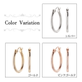 フープピアス パイプスナップピアス ステンレス | アクセサリーショップPIENA | 詳細画像3 