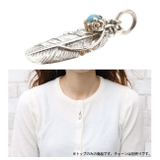 羽 フェザー フリンジ | アクセサリーショップPIENA | 詳細画像3 