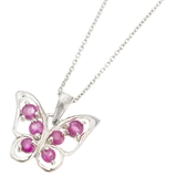 シルバー925製バタフライネックレス ペンダント パワーストーン天然石 | アクセサリーショップPIENA | 詳細画像5 