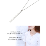 シンプルなスティックトップネックレス ペンダント サージカルステンレス | アクセサリーショップPIENA | 詳細画像2