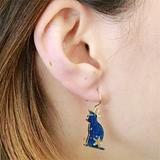 ピアス レディース ねこモチーフと三日月モチーフのフック | アクセサリーショップPIENA | 詳細画像9 