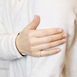 細身プチリング 三石のキュービックジルコニアが輝くリング サイズ3号~13号 | アクセサリーショップPIENA | 詳細画像7