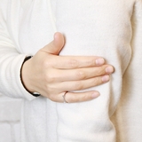 サージカルステンレス製 リボン型にカットしたジルコニアがキュートなリング サイズ… | アクセサリーショップPIENA | 詳細画像7