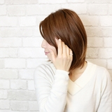 サージカルステンレス製 リボン型にカットしたジルコニアがキュートなリング サイズ… | アクセサリーショップPIENA | 詳細画像8