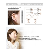 フープピアス スタッドピアスセット キュービックジルコニア | アクセサリーショップPIENA | 詳細画像3 