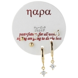 フープピアス スタッドピアスセット キュービックジルコニア | アクセサリーショップPIENA | 詳細画像5 