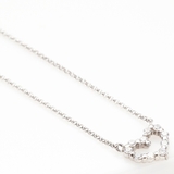 ネックレス シルバー925製 オープンハート | アクセサリーショップPIENA | 詳細画像1 