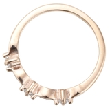 細身プチリング 3粒キュービックジルコニア 小さなお花が指先に咲いたようなデザイ… | アクセサリーショップPIENA | 詳細画像6 