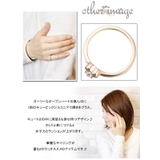 細身プチリング ハートに1粒キュービックジルコニア シュガーリング | アクセサリーショップPIENA | 詳細画像3 