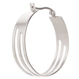 レディース フープピアス 3本線 | アクセサリーショップPIENA | 詳細画像6