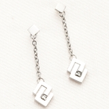 レディース スタッドピアス 凹 | アクセサリーショップPIENA | 詳細画像1 