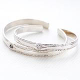 ペアバングル メンズ レディース | アクセサリーショップPIENA | 詳細画像1 