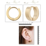 レディース フープピアス サージカルステンレスフープ | アクセサリーショップPIENA | 詳細画像3 