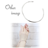 バングル ツイスト シルバー | アクセサリーショップPIENA | 詳細画像3 