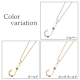 フィッシュフックネックレス サージカルステンレス製 低金属アレルギー | アクセサリーショップPIENA | 詳細画像2 