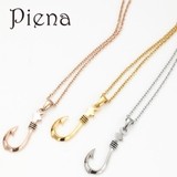 フィッシュフックネックレス サージカルステンレス製 低金属アレルギー | アクセサリーショップPIENA | 詳細画像1 