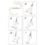 ペンダントトップ イニシャル シンプル | アクセサリーショップPIENA | 詳細画像2