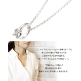 4月の誕生石ベビーリングネックレス キュービックジルコニア 天然石 | アクセサリーショップPIENA | 詳細画像2