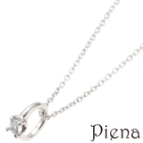 4月の誕生石ベビーリングネックレス キュービックジルコニア 天然石 | アクセサリーショップPIENA | 詳細画像1