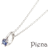 ベビーリング9月誕生石ネックレス サファイア ブルー | アクセサリーショップPIENA | 詳細画像1