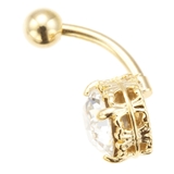 メタルとストーンが輝くシンプルボディピアス サージカルステンレス316L製 低金… | アクセサリーショップPIENA | 詳細画像7 