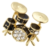 ドラムセットタックピン ニッケルフリー 低金属アレルギー | アクセサリーショップPIENA | 詳細画像5 