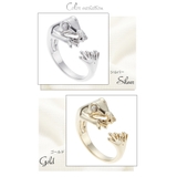 カエルカフリング フリーサイズ メタル | アクセサリーショップPIENA | 詳細画像2 