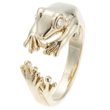 カエルカフリング フリーサイズ メタル | アクセサリーショップPIENA | 詳細画像6 