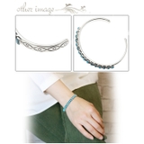 スクエアターコイズのシルバー925製細身バングル 太陽マークアメリカン インディ… | アクセサリーショップPIENA | 詳細画像3 