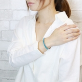 スクエアターコイズのシルバー925製細身バングル 太陽マークアメリカン インディ… | アクセサリーショップPIENA | 詳細画像7 