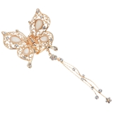 取り外し可能なチャーム付きバタフライヘアバンスクリップ 蝶々 中くらい | アクセサリーショップPIENA | 詳細画像6 