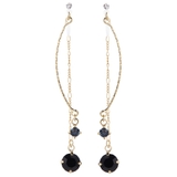 イヤリング レディース 大粒ストーンのバックモチーフチャーム | アクセサリーショップPIENA | 詳細画像5 