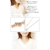 キュービックジルコニアのクロスネックレス 神聖モチーフ ショートネックレス | アクセサリーショップPIENA | 詳細画像3