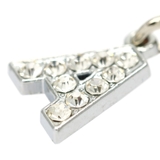 キラキラのミニイニシャル携帯ストラップ アルファベット ローマ字 | アクセサリーショップPIENA | 詳細画像14 