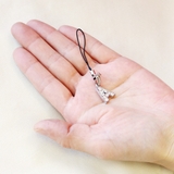 キラキラのミニイニシャル携帯ストラップ アルファベット ローマ字 | アクセサリーショップPIENA | 詳細画像16 