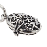 透かしハート模様のオーバルロケットネックレス オープンハート 開閉 | アクセサリーショップPIENA | 詳細画像7 