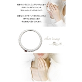 1粒誕生石とキュービックジルコニアのハーフエタニティリング 天然石 | アクセサリーショップPIENA | 詳細画像4