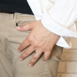 シルバー925製 シンプルラウンドリング 甲丸 | アクセサリーショップPIENA | 詳細画像11