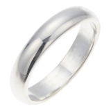 シルバー925製 シンプルラウンドリング 甲丸 | アクセサリーショップPIENA | 詳細画像4