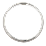 シルバー925製 シンプルラウンドリング 甲丸 | アクセサリーショップPIENA | 詳細画像5