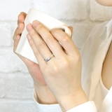 シルバー925製 シンプルラウンドリング 甲丸 | アクセサリーショップPIENA | 詳細画像7