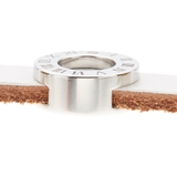 1粒キュービックジルコニアのリングレザーブレスレット シルバー925製 革 | アクセサリーショップPIENA | 詳細画像5