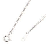 ダブルリングネックレス ブラック シルバー925製 | アクセサリーショップPIENA | 詳細画像6