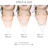 ベネチアンチェーン レディース メンズ | アクセサリーショップPIENA | 詳細画像6