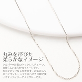 ネックレス レディース 甲丸 | アクセサリーショップPIENA | 詳細画像2