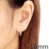 フープピアス レディース メンズ | アクセサリーショップPIENA | 詳細画像14 